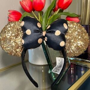 Disney Gold Sequin Minnie Ears